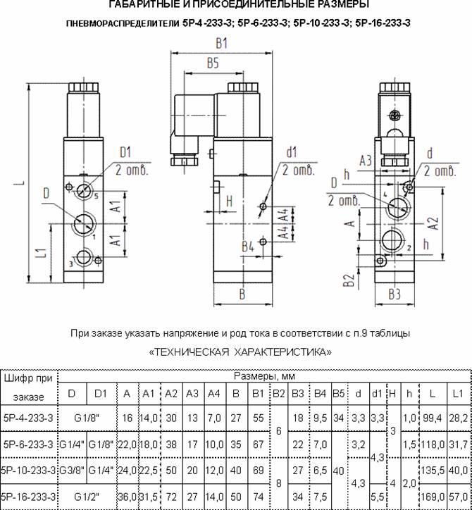 3Р-Х-2ХХ-3; 5Р-Х-2ХХ-3 пневмораспределитель с электропневматическим управлением 3Р-Х-2ХХ-3; 5Р-Х-2ХХ-3 пневмораспределитель с электропневматическим управлением