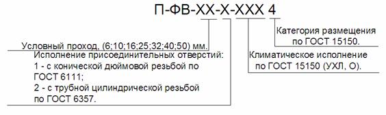П-ФВ фильтр-влагоотделитель П-ФВ фильтр-влагоотделитель