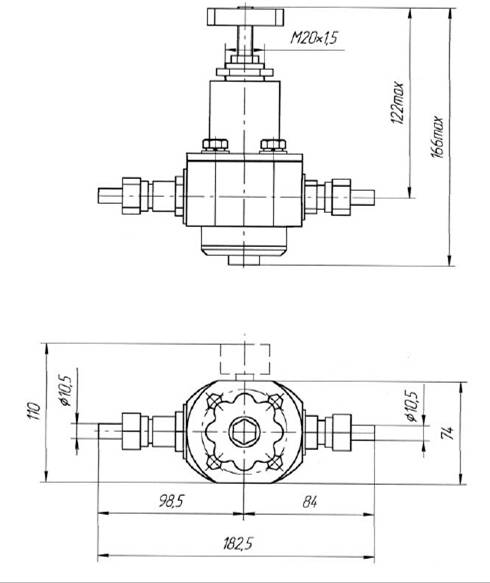 РДФ-6 редуктор давления с фильтром