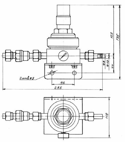 РДФ-7 редуктор давления с фильтром